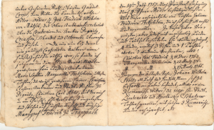 Originalschriftstück Johann Adam Stolz III