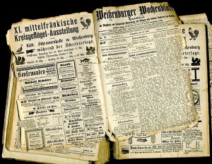 Weißenburger Wochenblatt 1908