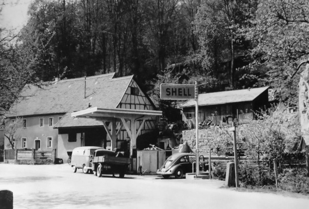 Tankstelle am Schloßberg