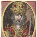 König Wenzel, Miniatur in einer Nürnberger Chronik des 16.-18. Jahrhunderts