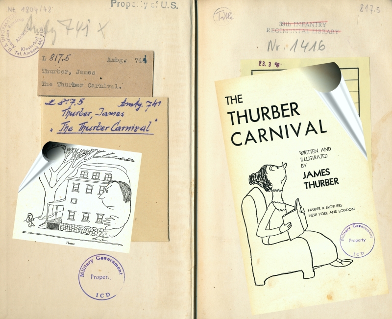 Exemplar von „The Thurber Carnival“ (1945) im Bestand E 6/799