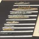 S 90, Otter, Vaterland, Iltis, Leipzig, Nürnberg, Scharnhorst und Titania, einige Schiffe des Ostasiatischen Geschwaders 1914