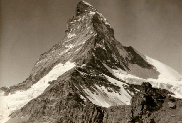 Matterhorn vom Hörnli. Sommer 1926.