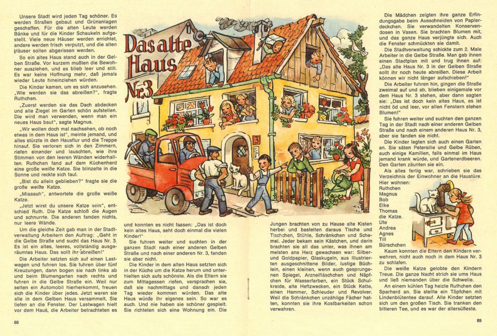 Artikel "Das alte Haus" aus Heft 6 von 1969 (Stadtarchiv Nürnberg E 6/954 Nr. 7)