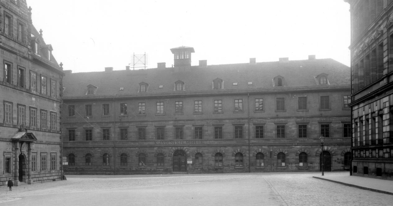 Das Gebäude Bauhof 2, in dem auch Einrichtungen der Hochschule untergebracht waren