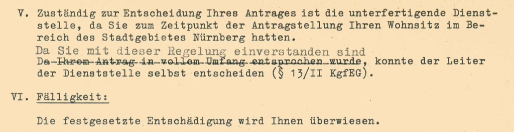 Stadtarchiv Nürnberg C 25 IV Nr. 20661 Bl. 16